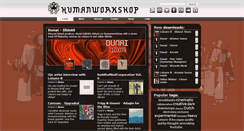 Desktop Screenshot of humanworkshop.com